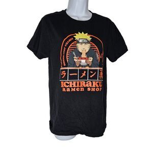 Naruto Shippuden Womens Juniors S Small  Ichiraku Ramen Shop Graphic T-Shirt‎